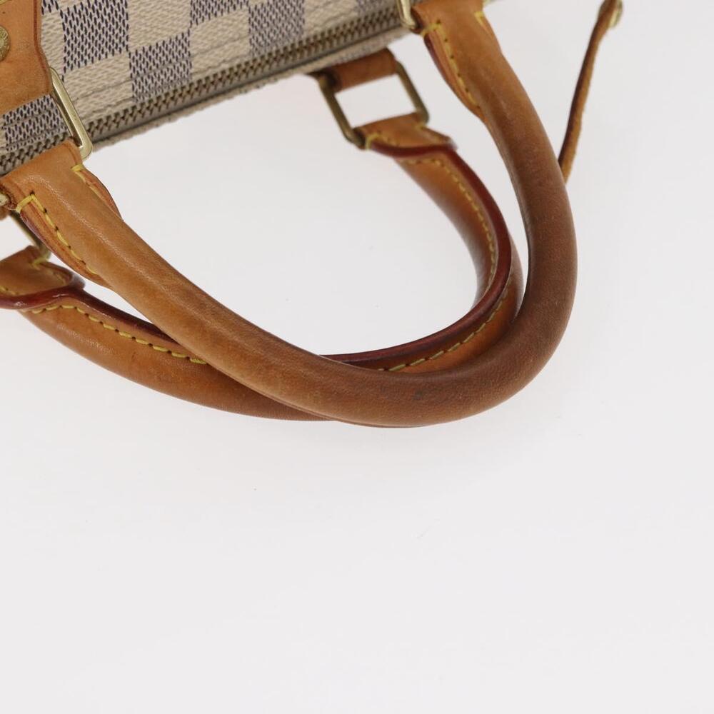 LOUIS VUITTON Damier Azur Speedy 30 Hand Bag N41533 LV Auth 158759 - Picture 7 of 16